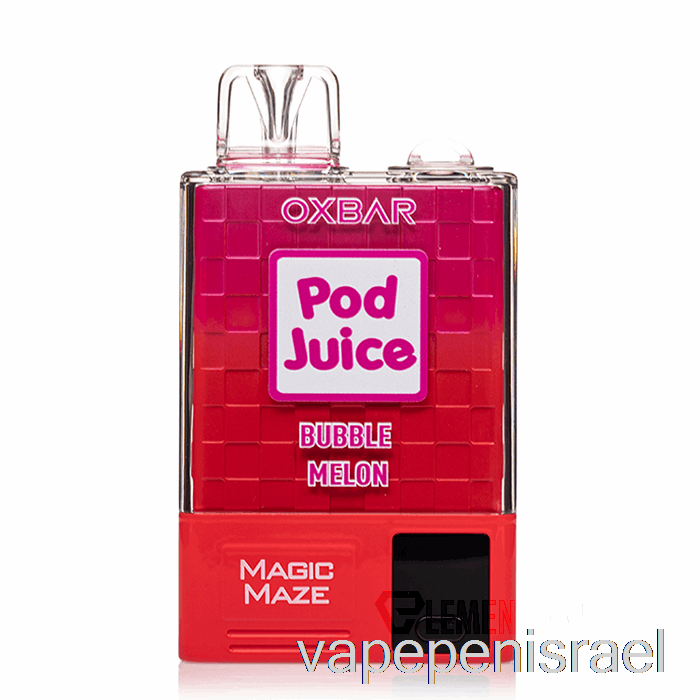 חד פעמי Vape Israel Oxbar Magic Maze Pro 10000 חד פעמי בובה מלון - מיץ תרמילים